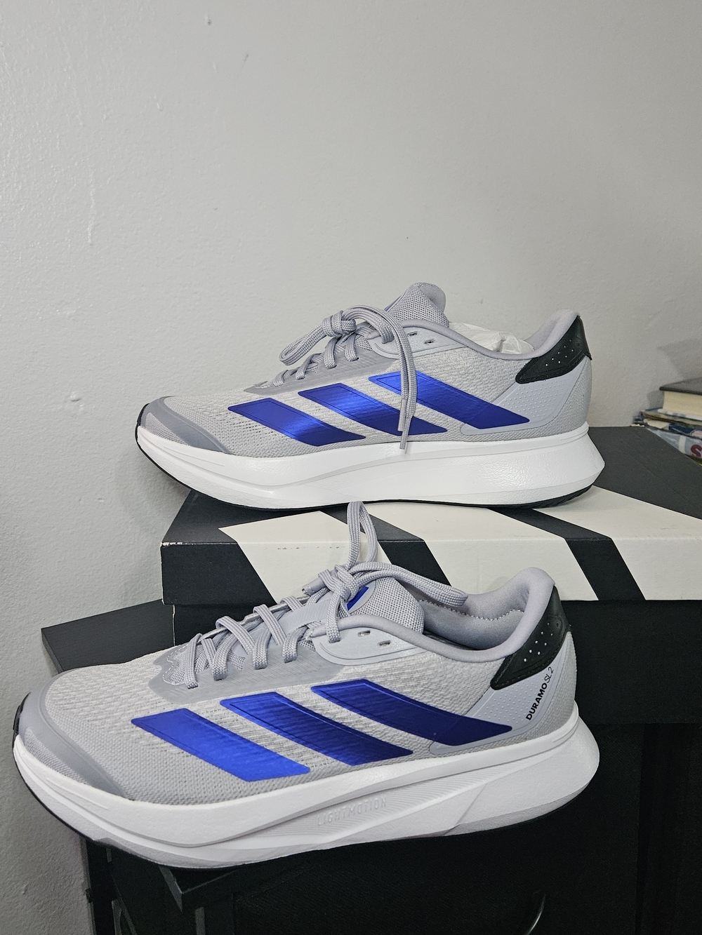 Adidas Duramo SL2 Men’s Running Shoe Athletic Sneakers Footwear blue size 10